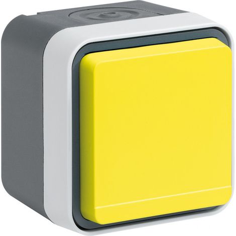 cubyko PC 2P+T saillie jaune (WNC100J)
