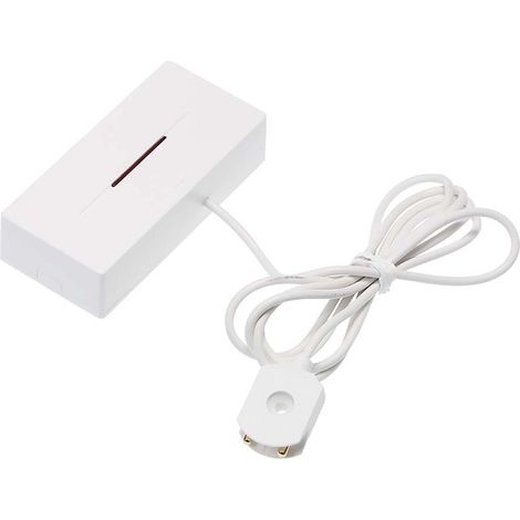 Détecteur de fuite d'eau sans fil 433MHz pour système d'alarme, capteur intrusion eau avec alerte automatique, installation facile par adhésif double face, idéal maison garage (1/4)