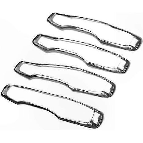 4-teiliges Türgriffset in Chrom für SUVs und Limousinen (2018–2020), elegante Außenzierleisten, universell passend für Pkw (1/5)