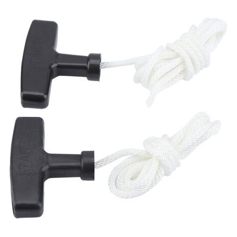 Pair 2 Pièces Démarreur à Réarmement pour Tondeuse à Gazon, Poignée de Démarrage avec Corde de 1,5 m (1/5)