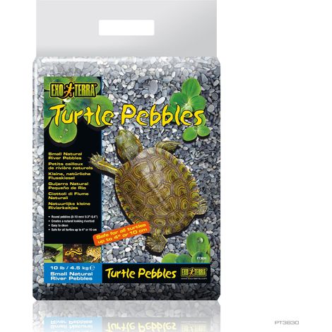 Guijarros naturales para acuaterrario Exo Terra Turtle Pebbles