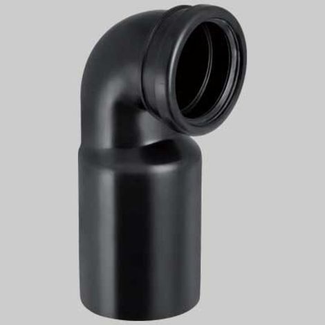 CURVA WC 90° PE PER VASO SOSPESO - 90-90