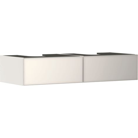 hansgrohe Xevolos E meuble sous lavabo, 2 tiroirs, 1 découpe au (1/3)