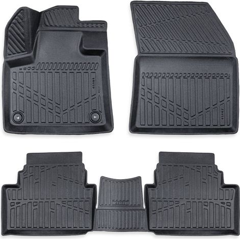 4-teiliges Set 3D-Gummifußmatten für den Innenraum Erpassan – CITROËN C5 AIRCROSS (Gen 1) 2019–2025