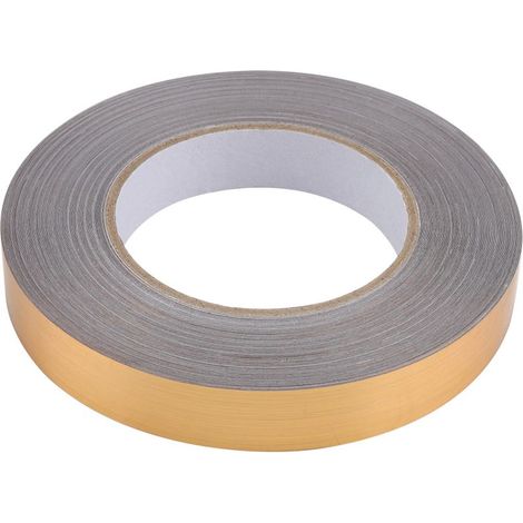 Autocollant de ligne de fente de sol de pièce d'animal familier, décor de carrelage d'angle de sol auto-adhésif (2 cm 50 m or) (1/5)