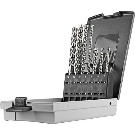 Coffret de 7 forets NEMESIS II MAKITA E-14928 à emmanchement SDS-Plus (courts)