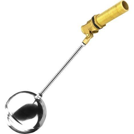 Vannes à bille flottantes en acier inoxydable à filetage mâle, réglables, en laiton, pour réservoirs et systèmes d'eau, multicolores et résistantes. Valve d'origine 7CM 3 (1/5)