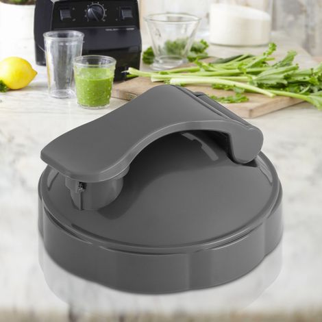 Couvercle Flip-Top avec Joint pour Blender/Juicer 600W-900W - PP Gris (1/5)