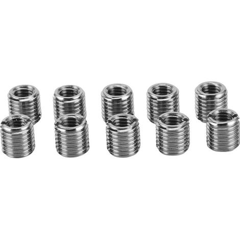 Gewindereparaturmuttern, Edelstahl-Befestigungszubehör M8 x 1,25 M12 1,5 12 mm, 10 Stück (1/5)