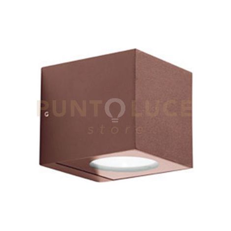 GES1092N- APPLIQUE IN ALLUMINIO LED 4000K 1100LM 12W IP65 COLORE RUGGINE
