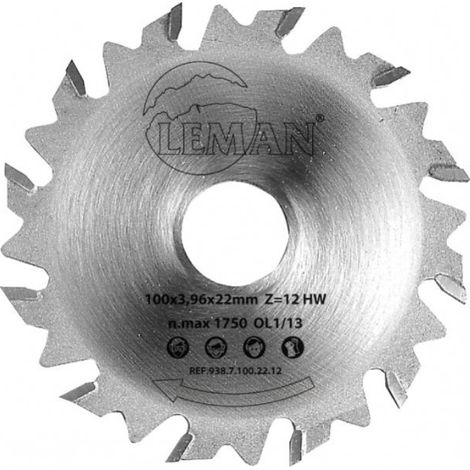 Lama per raschiare D100 x 22 x Ht396 mm per assemblaggio lamello elu bosch