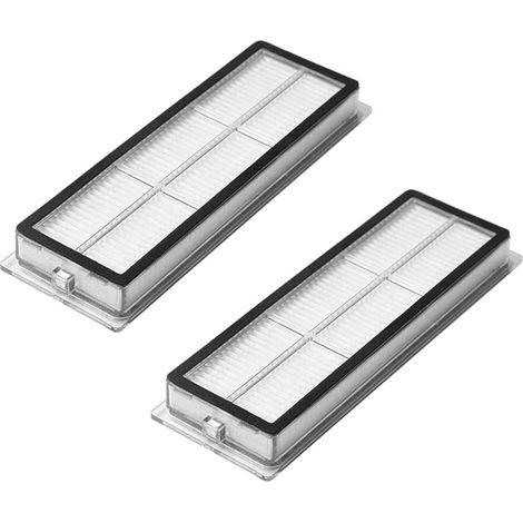 2x Trade-Shop HEPA-Filter / Luftfilter / Abluftfilter mit Rahmen Ersatz für Xiaomi Saugroboter wie Mi Robot Vacuum Mop Mijia 1C STYTJ01ZHM / waschbar (1/3)