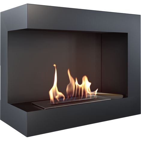 Bioethanol Ethanol Kamin Biokamin DELTA 600 Schwarz Standkamin Ethanol (1/5)
