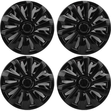 Enjoliveur de roue de 14 pouces, 4 pièces, Protection solide, léger, universel, adapté à tout acier de 14 pouces (1/5)
