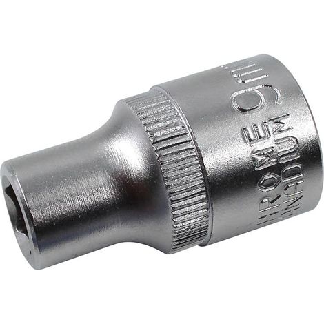 Faithfull 1/2In Drive 9Mm Hex Socket - Chrome-Vanadium Steel (1/2)