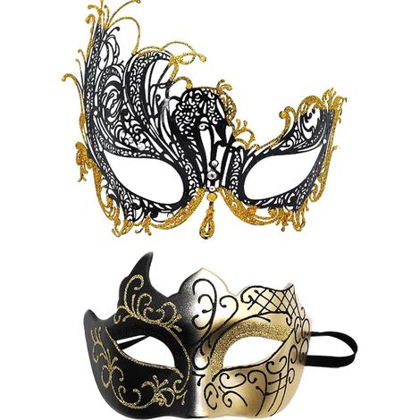 máscaras, diseño sencillo, talla única, ajustables, para bailes de máscaras, Mardi Gras y fiestas. (1/5)