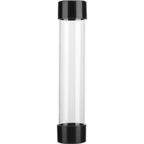 Réservoir d'eau cylindrique transparent de 240 mm pour le refroidissement liquide d'un ordinateur, pour plus de praticité