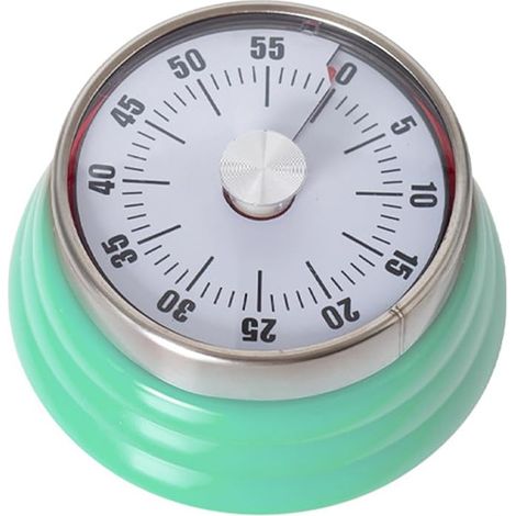 Minuteur visuel pour enfants, compte à rebours de 60 minutes pour salle de classe, bureau, cuisine, avec fonctionnement silencieux et dos magnétique, minuterie pour l'apprentissage, le (1/5)