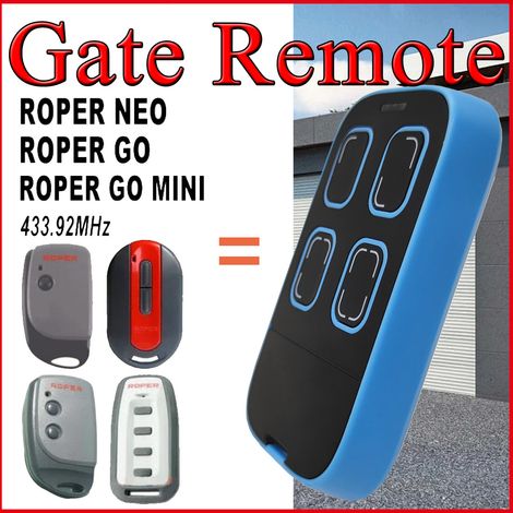Multi-frequency colorful remote control is suitable for garage door and sliding door duplication equipment (1/5)