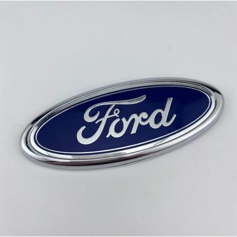 Passend für die Heckembleme von Ford Fiesta und Focus, die Front- und Heckembleme von Mondeo sowie das Ford-Motorhaubenemblem, 11,5 cm x 4,5 cm (1/5)