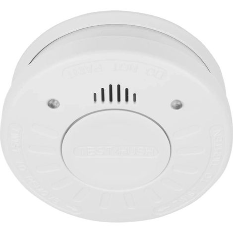 Imou ZSM1KIT-EU-6-M Kit 6 Rilevatori di Fumo Smart Zigbee Allarme Interconnesso Batteria 5 Anni Diametro 86 mm Altezza 34.5 mm colore Bianco