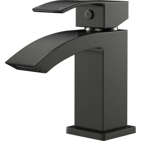 Flow Colore Gunmetal Mini Mono Basin Mixer Tap (1/5)