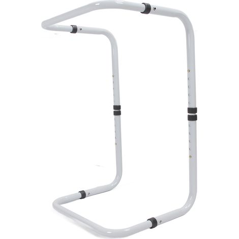 Sollevatore per coperta per i piedi, rialzo per lenzuolo regolabile in altezza, antidecubito, supporto per tenda plantare, recupero post-operatorio con 4 clip. (1/5)