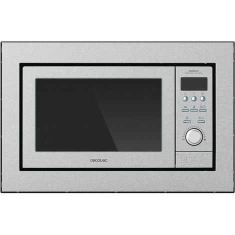 Cecotec Microonde a incasso GrandHeat 2500 Built-In Steel (1/7)