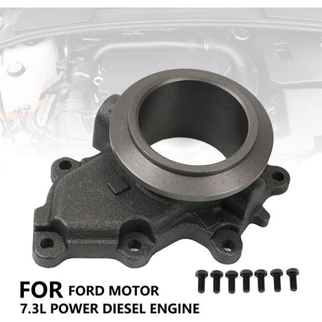 Suitable for Ford 7.3L GTP38 Turbo high-flow exhaust pipe port cover valve exhaust cover (1/5)