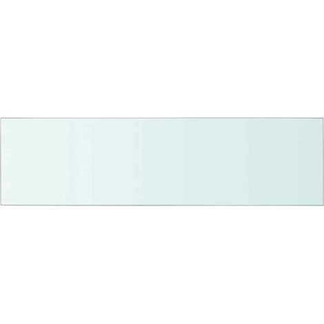 Maison Exclusive - Regalboden Glas Transparent 90x25 cm