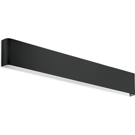 Ideal Lux DELTA Aplique LED Integrado 61cm Negro, 4000K
