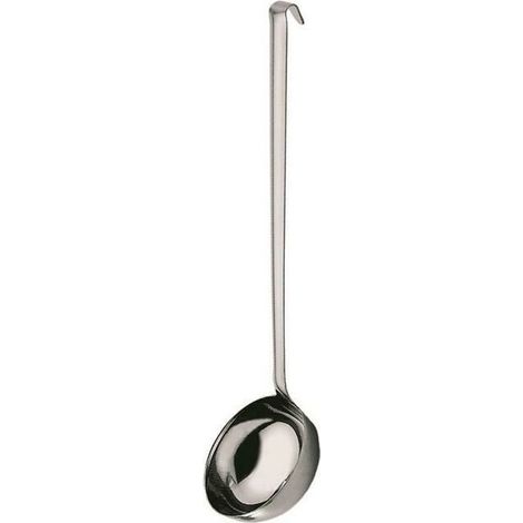 Mestolo da cucina in acciaio inox con gancio 9 cm rivadossi