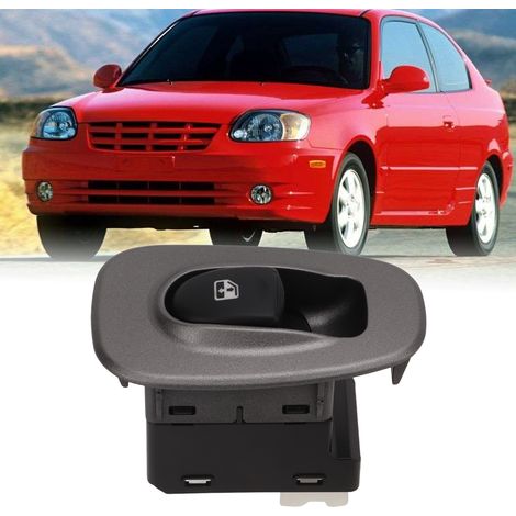 Hyundai Accent Fensterheberschalter rechts 93580-25015 – Einfache Montage, robustes schwarzes ABS (1/5)
