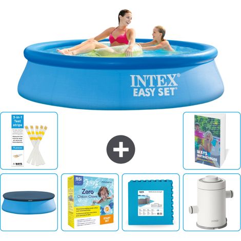 Intex Piscina Easy Set Rotonda - 244x61 cm - 7-pezzi  S102