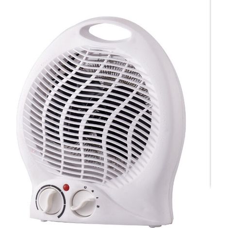 Radiateur Soufflant Électrique - 3 Modes - Blanc (1/4)