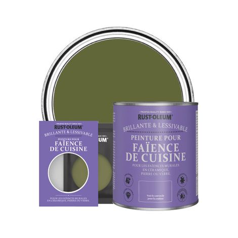 Peinture pour Faïence de Cuisine, Finition Brillante - Jasper (1/3)