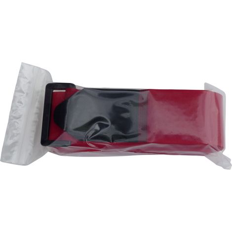 TRU COMPONENTS 922-1339-Bag  Klett-Kofferband mit Gurt Haft- und Flauschteil  Rot 1 St. (1/5)