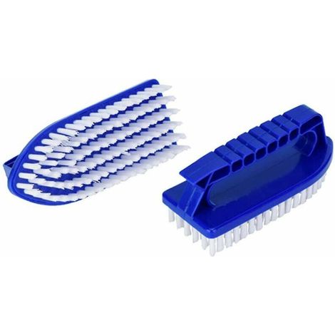 Brosse de piscine, brosse de piscine 2 pièces pour piscine brosse à marche brosse électrique kit de nettoyage accès (1/4)
