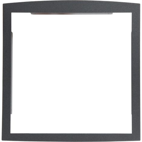 RENZ Cadre d'encastrement boîte aux lettres - H.33.6 x l.32.6 x P.3.5 cm - gris ant (1/3)