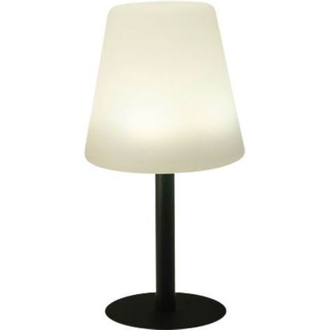 LED Solar Garten Tischleuchte - 30 x 15 cm - Outdoor Lampe mit 6-fach Farbwechsler