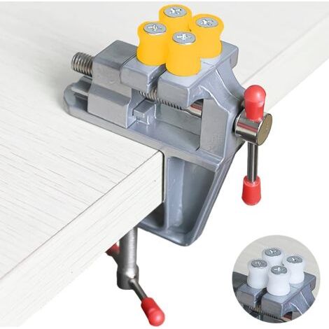 Mini étau universel pour perceuse de table - Pour bricolage, bijoux, réparation de montres, sculpture nucléaire - Outil de réparation