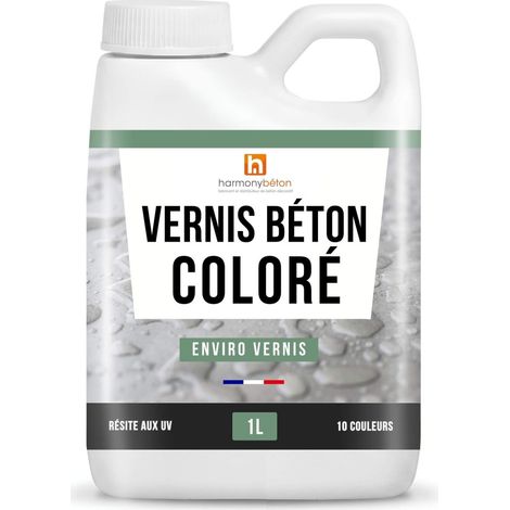 Vernis coloré pour béton - 1 L Ton pierre - Harmony Béton (1/5)
