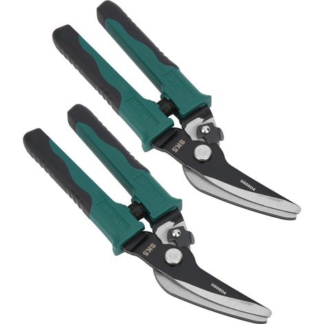 Ensemble de 2 ciseaux de coupe et pinces coupantes, outils industriels professionnels multifonctionnels (1/5)