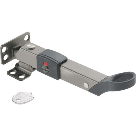AXA Security Kombi - Fensteröffner - AXAflex Security - Drehbar - Abschließbar - Grau (1/4)