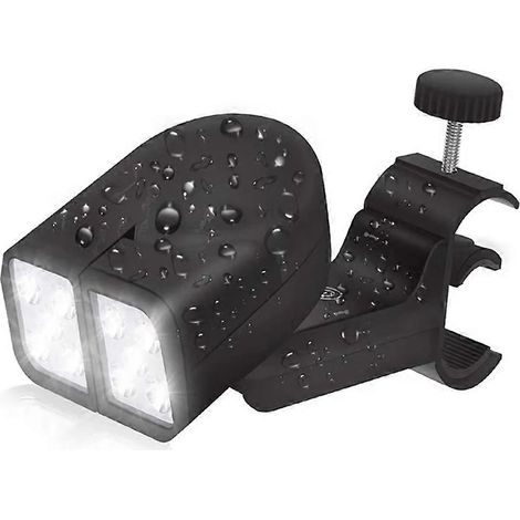 Lampe LED multifonctionnelle pour barbecue, idéale pour la pêche nocturne et la cuisson au grill. Ultra-lumineuse, flexible, portable et rotative. (1/5)