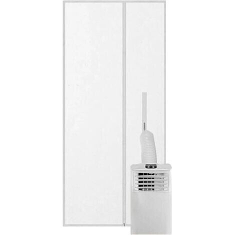Kit Fenêtre Climatiseur Mobile, Joint Étanche Climatiseur Portable Fenêtre - Support Réglable Tuyau Pour Porte Coulissante Panneau Sol Maison Chambre Pièce (1/5)