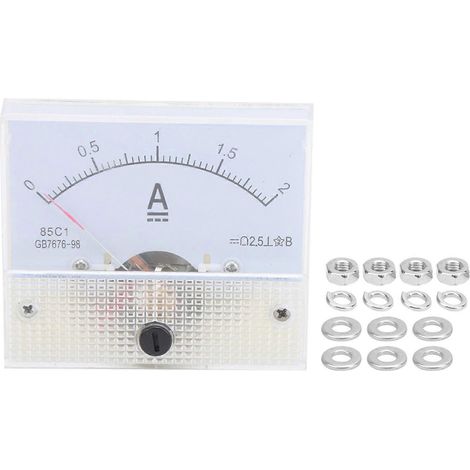 85C1 02A Zeigeramperemeter Gleichstrommessgerät für die Strommessung
