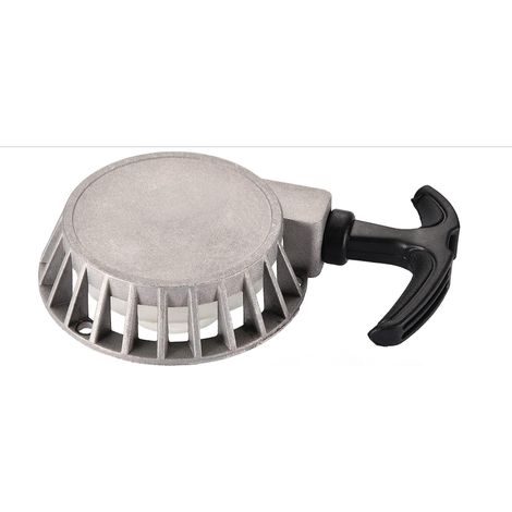 Gris Pédales Tirez Démarrer Lanceur cliquet de démarreur en aluminium2 Temps 47cc 49cc Mini Lanceur Motos véhicules Tout-Terrain Remplacement pour Moto ATV UTV Quad Pit Dirt Bike Go Kart (1/5)