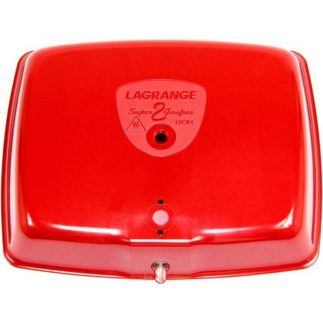 Capot rouge pour Gaufrier LAGRANGE C010351