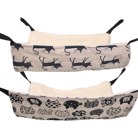 Hamac En Polaire Pour Hamster - Design 2 En 1 Avec Tunnel - Accessoire Cage Petit Animal - Hiver Chaud Et Confortable - Lot De 1 (1/5)
